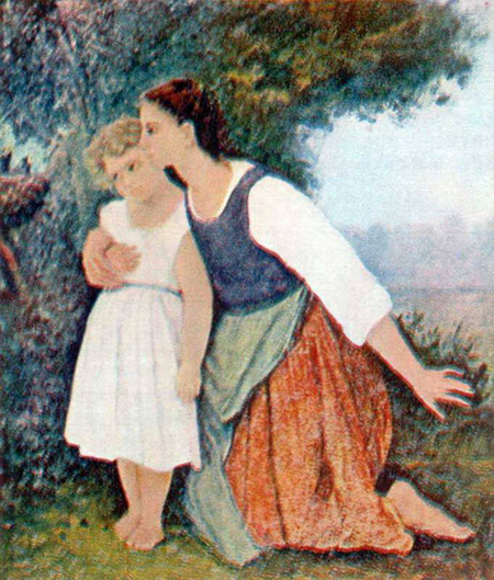 Леся Українка Мати і дитина, олія, 1893